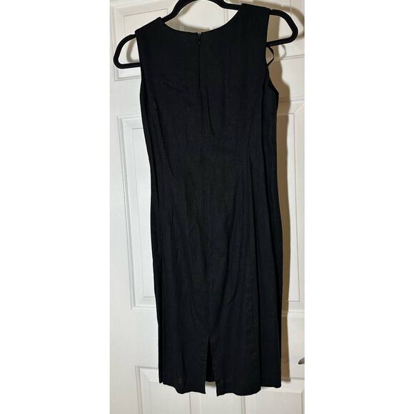 Perceptions Jacket And Dress Set Black and Tan Size 6p - Picture 5 of 7